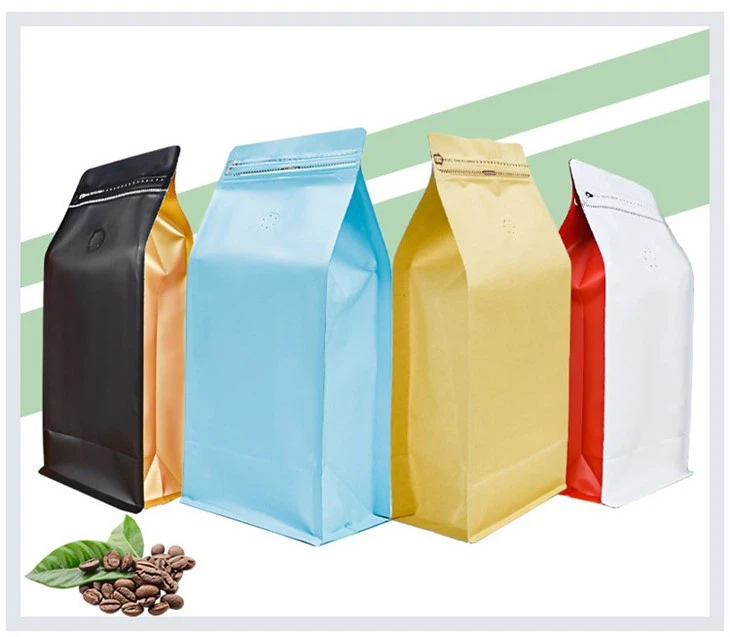 زپ کے ساتھ پرتدار کرافٹ پیپر بیگ